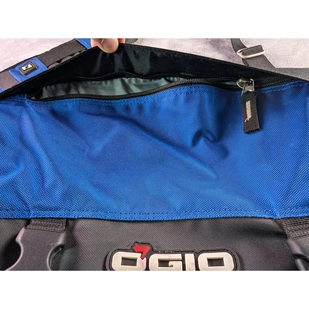 Ogio Tek Spec 03502 Messenger Bag Laptop Case Black Blue Tool Organizer Travel